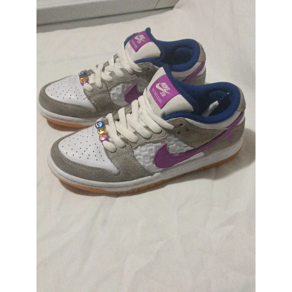 Nike Rayssa Leal Dunk SB Low White Size Mens 5.5. Women 7